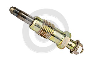 Glow plug shown on a white background