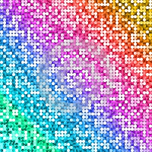 Glow Rainbow Colored Shiny Background