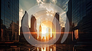 glow sun light effect