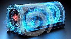 Serene Mossy Waterfall