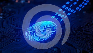 Digital Fingerprint Security Scan