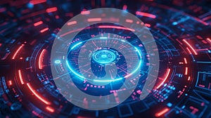 Futuristic Technology Interface