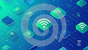 Isometric Wireless Network Technology Background