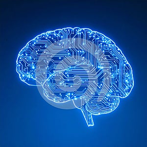 Artificial Intelligence Neural Network Concept