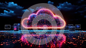 Glowing Cloud Computing with Mobile Devices