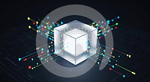 Glowing Digital Cube Processing Big Data Streams for Technology and Business Concepts