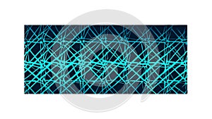 Glowing Digital Network Abstract Background, vector design Generative AI
