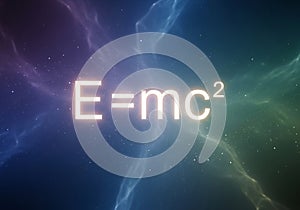 E mcÂ² Equation in Space.