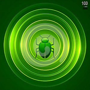 Cybersecurity Bug Detection on Green Radar Screen