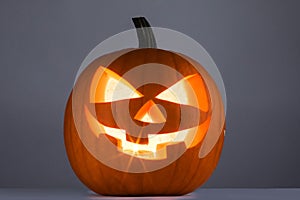 Glowing Halloween Pumpkin