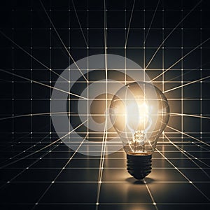 This composition suggests themes of innovation and technology