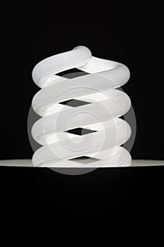 Glowing lightbulb background