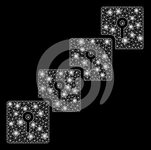 Flare Mesh Carcass Locker Blockchain with Flare Spots