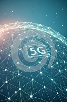 Glowing Mesh Network Concept for 5G Technology