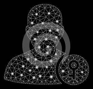 Flare Mesh Network User Key with Flare Spots