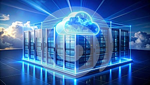 Futuristic Cloud Computing Data Center Infrastructure