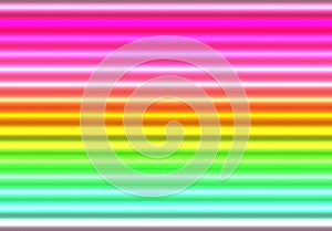 Glowing Neon Lights Abstract