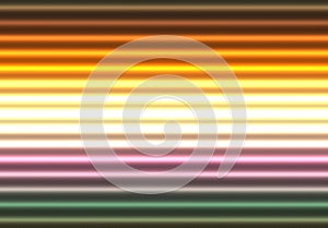 Glowing Neon Lights Abstract