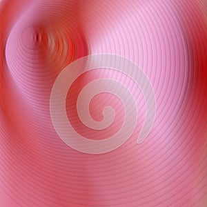 Glowing pink light gradient circle. rose softness