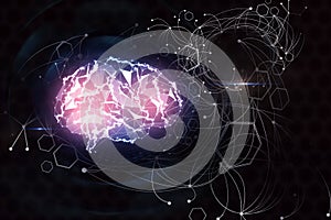 Artificial intelligence concept