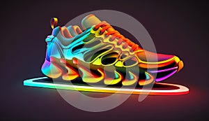 Glowing Rainbow Runner photo