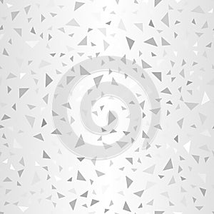 Glowing right triangle pattern. Seamless vector background