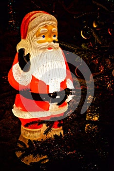 Glowing Santa Claus