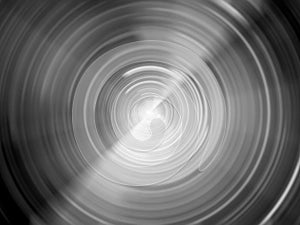 Glowing spin blur black and white texture