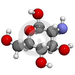 Glucosamine food supplement molecule