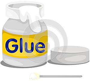 Glue bottle