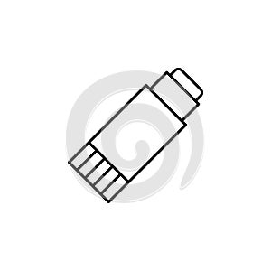 Glue stick, handcraft icon. Element of education illustration. Signs and symbols can be used for web, logo, mobile app, UI, UX