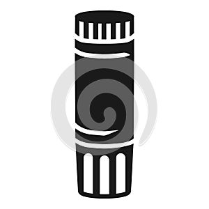 Glue stick icon, simple style