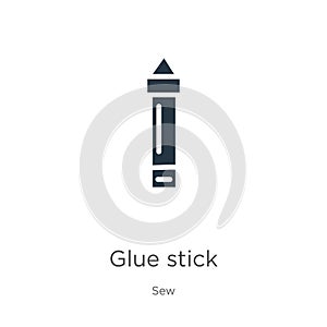 Glue stick icon vector. Trendy flat glue stick icon from sew collection isolated on white background. Vector illustration can be