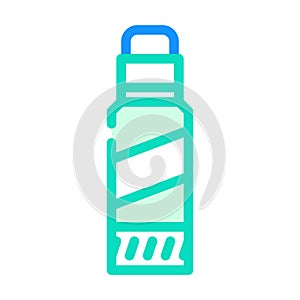 glue stick stationery color icon vector illustration