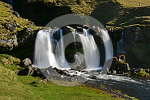 Gluggafoss waterfall in Iceland