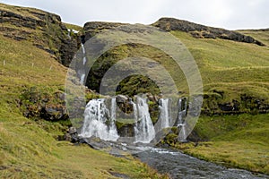 Gluggafoss - Window Falls - near Hvolsvollur, Iceland.