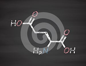 Glutamic acid (l-glutamic acid, Glu, E) amino acid and neurotransmitter molecule