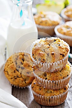 Gluten free almond and oat muffins