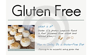 Gluten Free Celiac Disease Concept