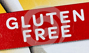 Gluten free food allergen label product allergy ingredient
