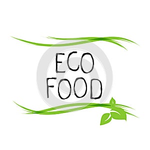Gluten free food label and high quality product badges. Bio Ecohealthy organic, 100 bio and natural product icon. Emblems for cafe