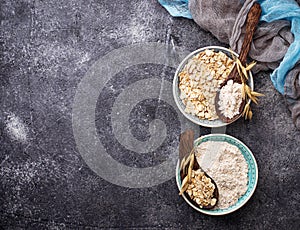 Gluten free oat flour