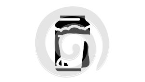 Gluten Free Products glyph icon animation