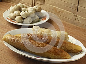 Glutinous rice dumplings