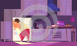 Gluttony Night Background