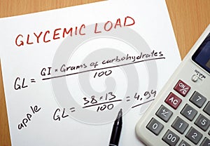 glycemic load formula