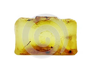 Glycerin yellow soap with natural additives