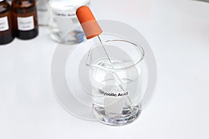 Glycolic Acid is a chemical ingredient in beauty product