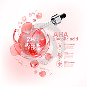 glycolic acid serum Skin Care Cosmetic