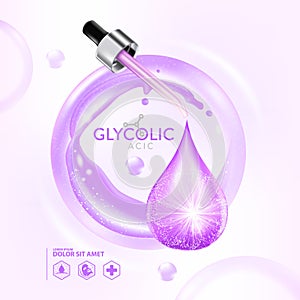 glycolic acid serum Skin Care Cosmetic